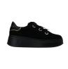 Sneakers PPJ855 suede charm strass Nero