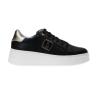 Sneakers PP853 vitello palisson Nero
