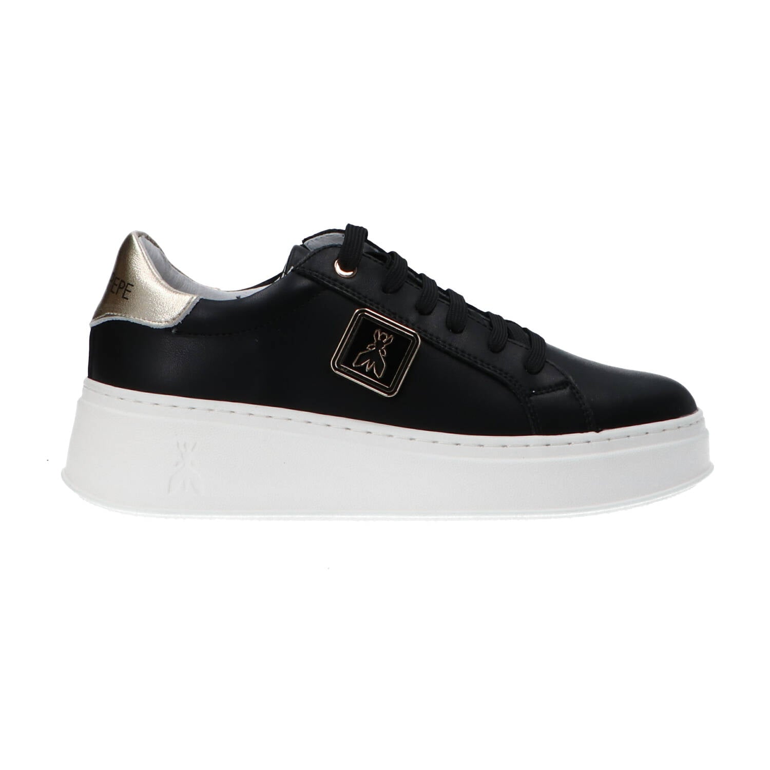 Patrizia Pepe Girl Sneakers Sneakers PP853 vitello palisson Nero