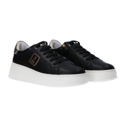 Sneakers PP853 vitello palisson Nero