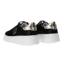 Sneakers PP853 vitello palisson Nero