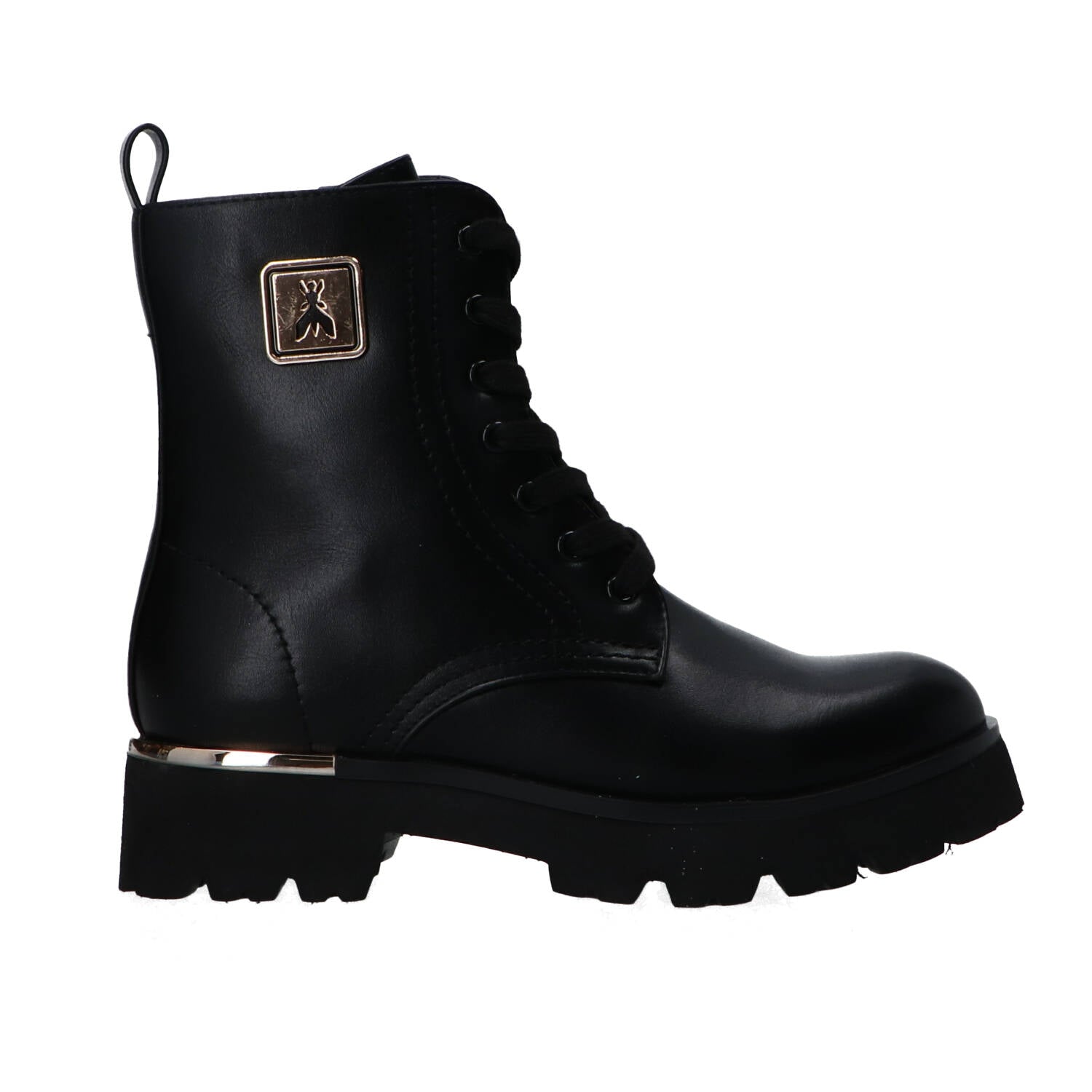 Patrizia Pepe Girl Anfibi Anfibi PPJ894 Polacco ecovitello Nero