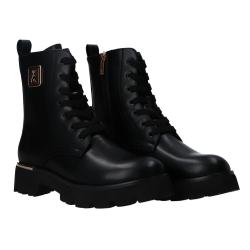 Anfibi PPJ894 Polacco ecovitello Nero