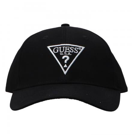 Cappellini Donna GUESS BASEBALL CAP Bianco Nero