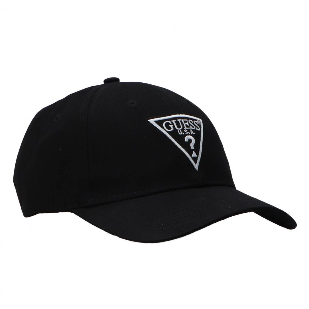 GUESS BASEBALL CAP Bianco Nero 2