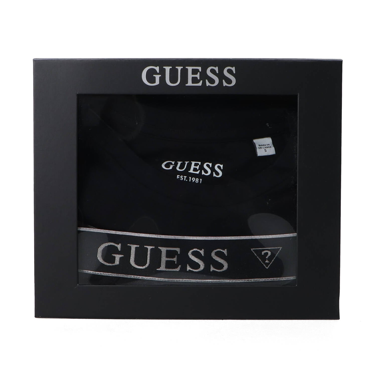 Guess Intimo Intimo TEE+SLIP PACK Nero