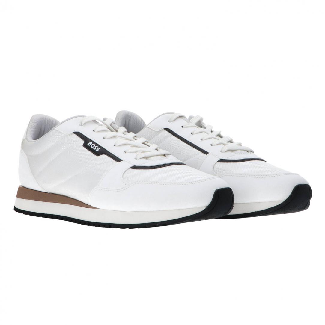 Kai Runn leather nylon Bianco 2