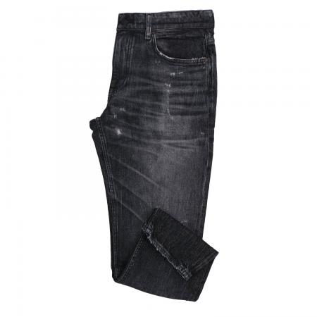 Jeans Uomo TROY BO MARBLE Nero