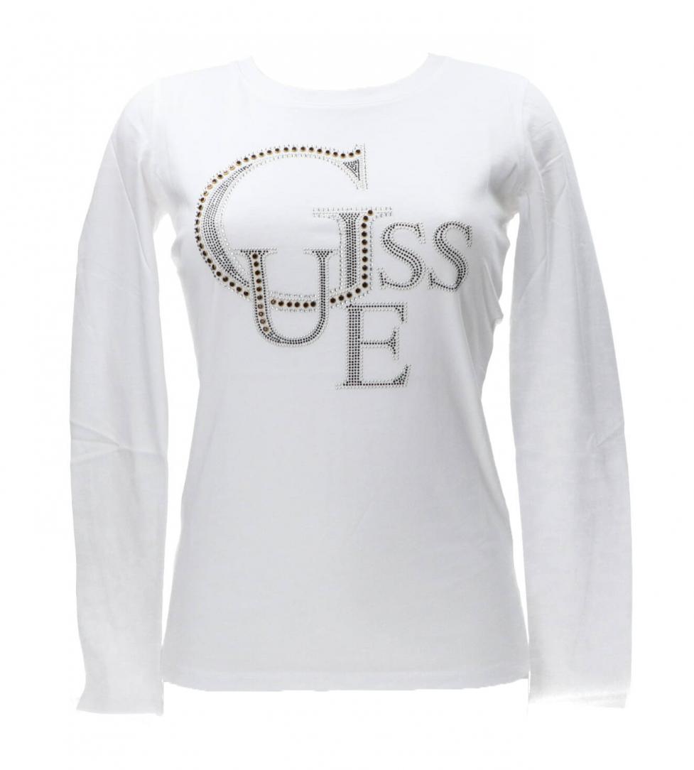 STUDDED LOGO TEE Bianco 1