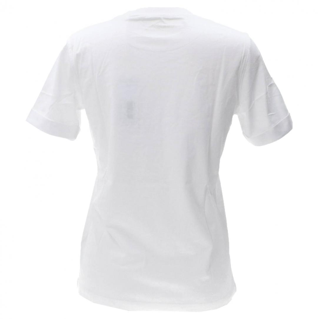 GLITTERY LOGO TEE Bianco 3