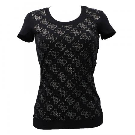 T Shirt Donna 4G ALLOVER TEE Nero