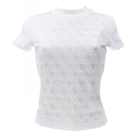 T Shirt Donna MOCK NECK ALL OVER 4G TEE...