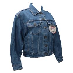 Giubbotti GJ OVERSIZE TRUCKER JACKET Denim