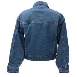 Giubbotti GJ OVERSIZE TRUCKER JACKET Denim