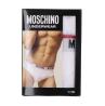 Moschino Intimo Intimo TRI-PACK SLIP Bianco - Foto 2