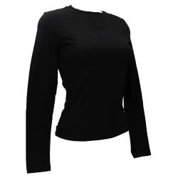 T-shirt GJ SLIM LOGO EMB Nero