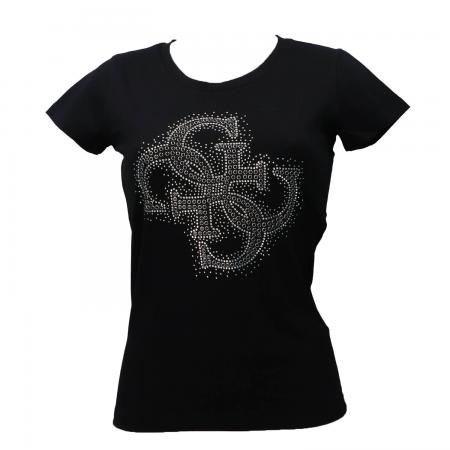 T Shirt Donna 4G LOGO TEE RN Nero