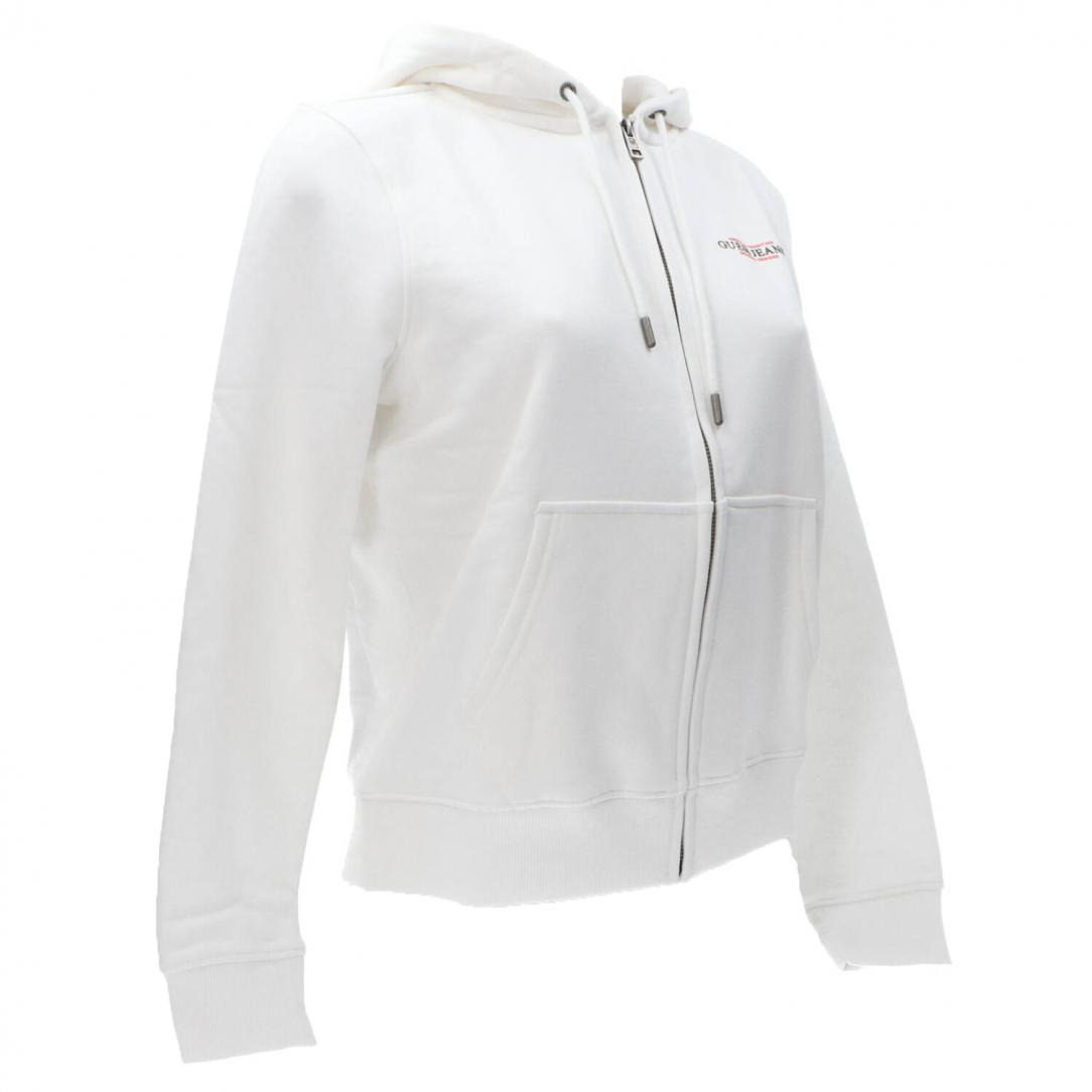 GJ ZIP HOOD REG MINI AMERICA Bianco 2