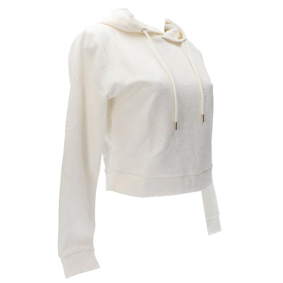 PEONY LOGO HOODIE Bianco Panna 2