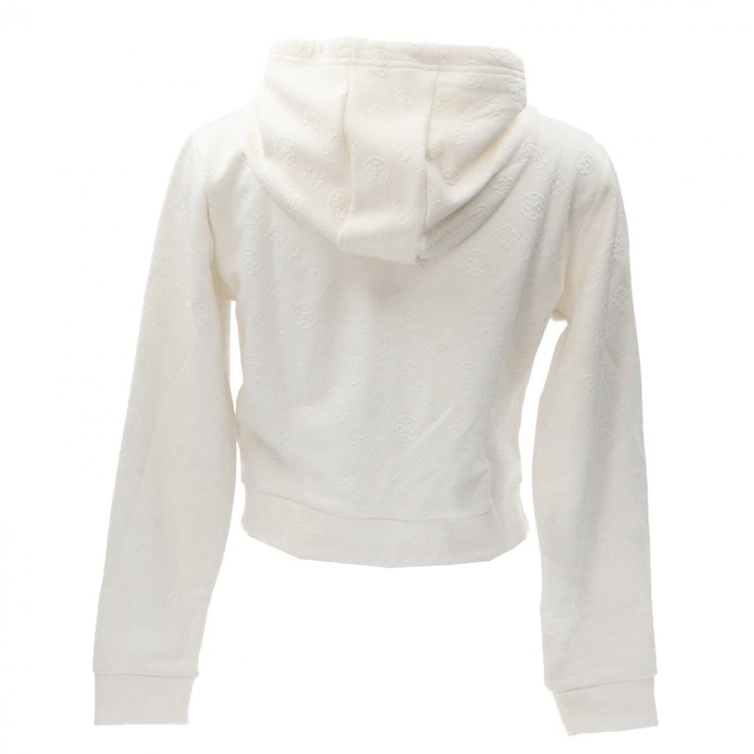 PEONY LOGO HOODIE Bianco Panna 3