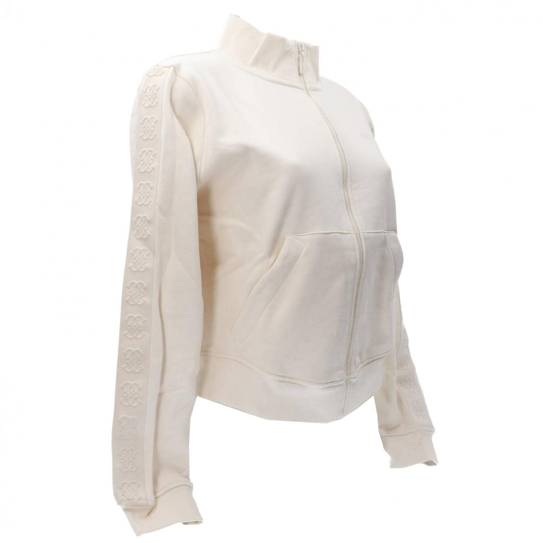 STACIE FULL ZIP SWEATSHIRT Bianco Panna 2