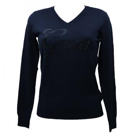 Maglioni Donna MEGAN LOGO VN Blu