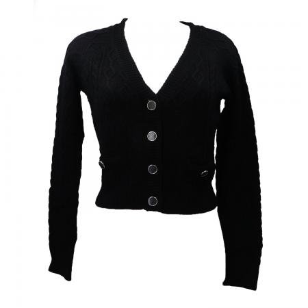 Cardigan Donna ISABELLE CARDI Nero