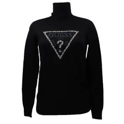 Guess Maglioni Maglioni PIPER TRIANGLE LOGO Nero