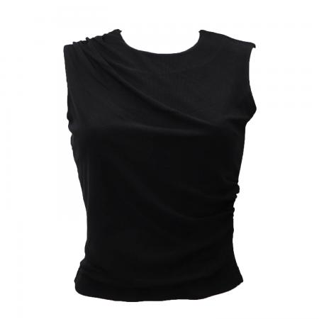 Top Donna ELIS DRAPE TOP Nero