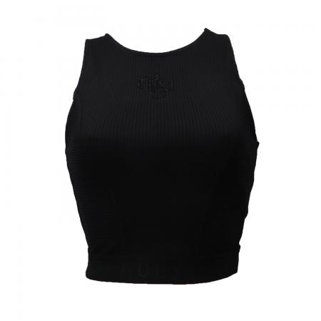 Top Donna EMI TANK LOGO TOP Nero