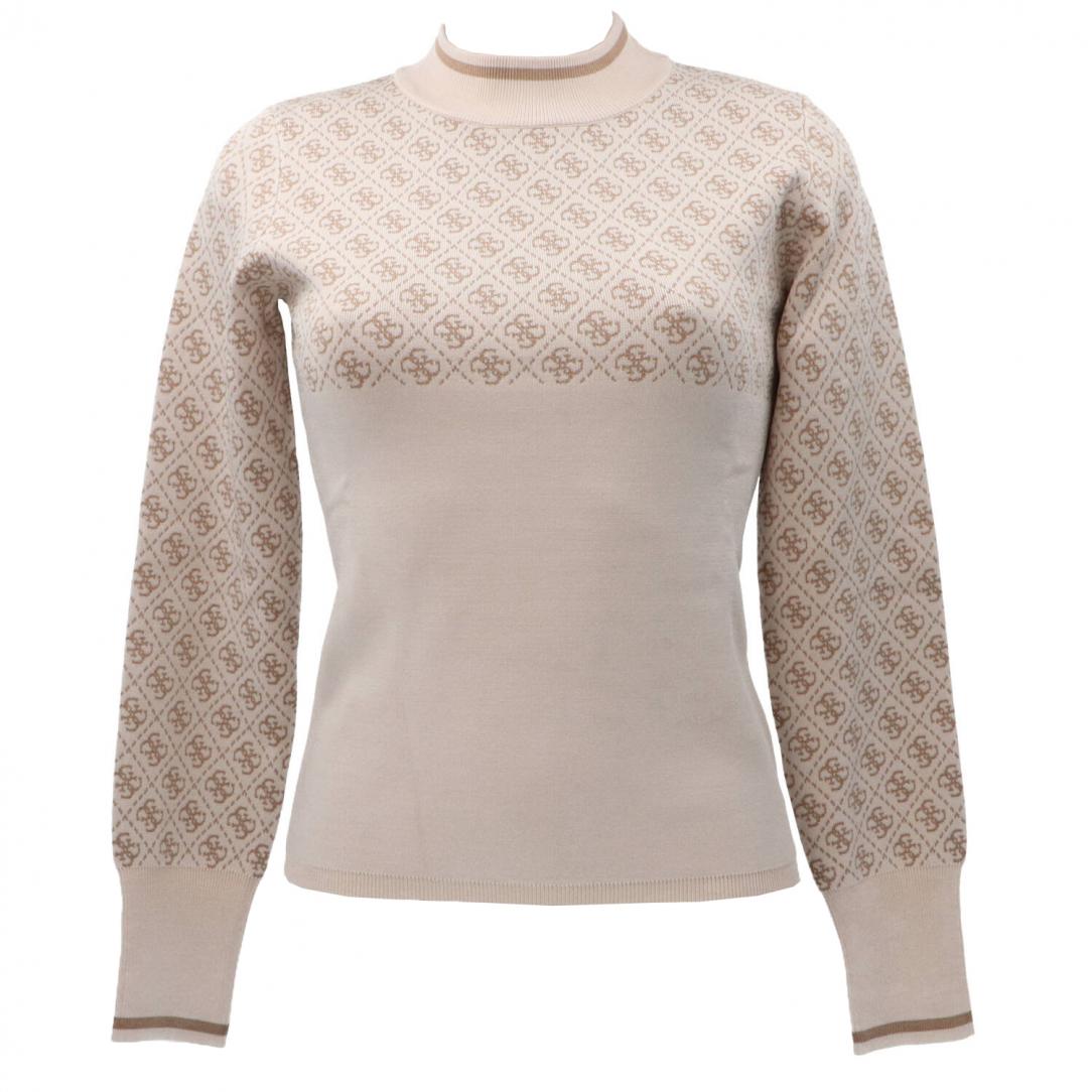 LISE 4G MID SWEATER Beige 1