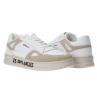 Gaelle Paris Sneakers Sneakers City in action leather suede Beige con stampa - Foto 3