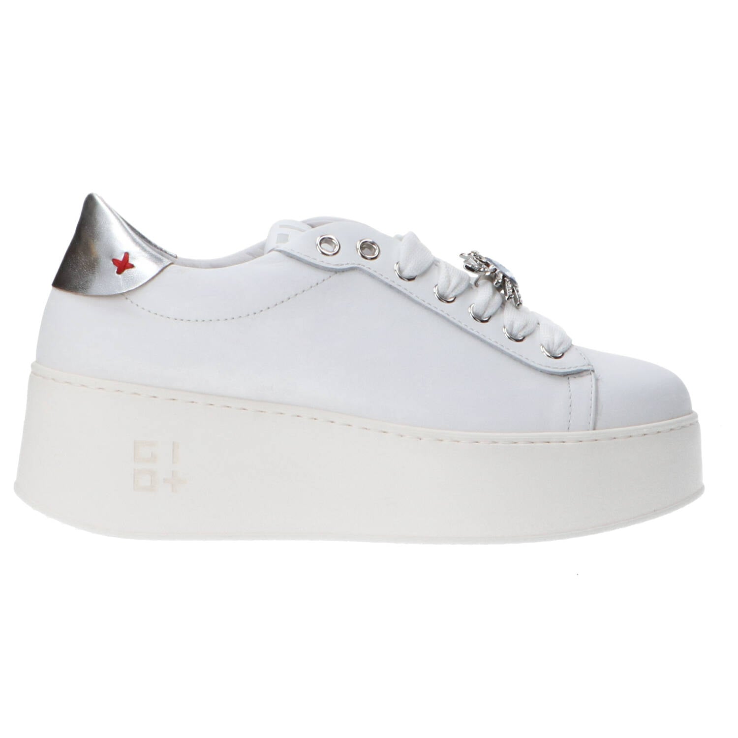 Gio Più Sneakers Sneakers Platform jewels rosa Bianco