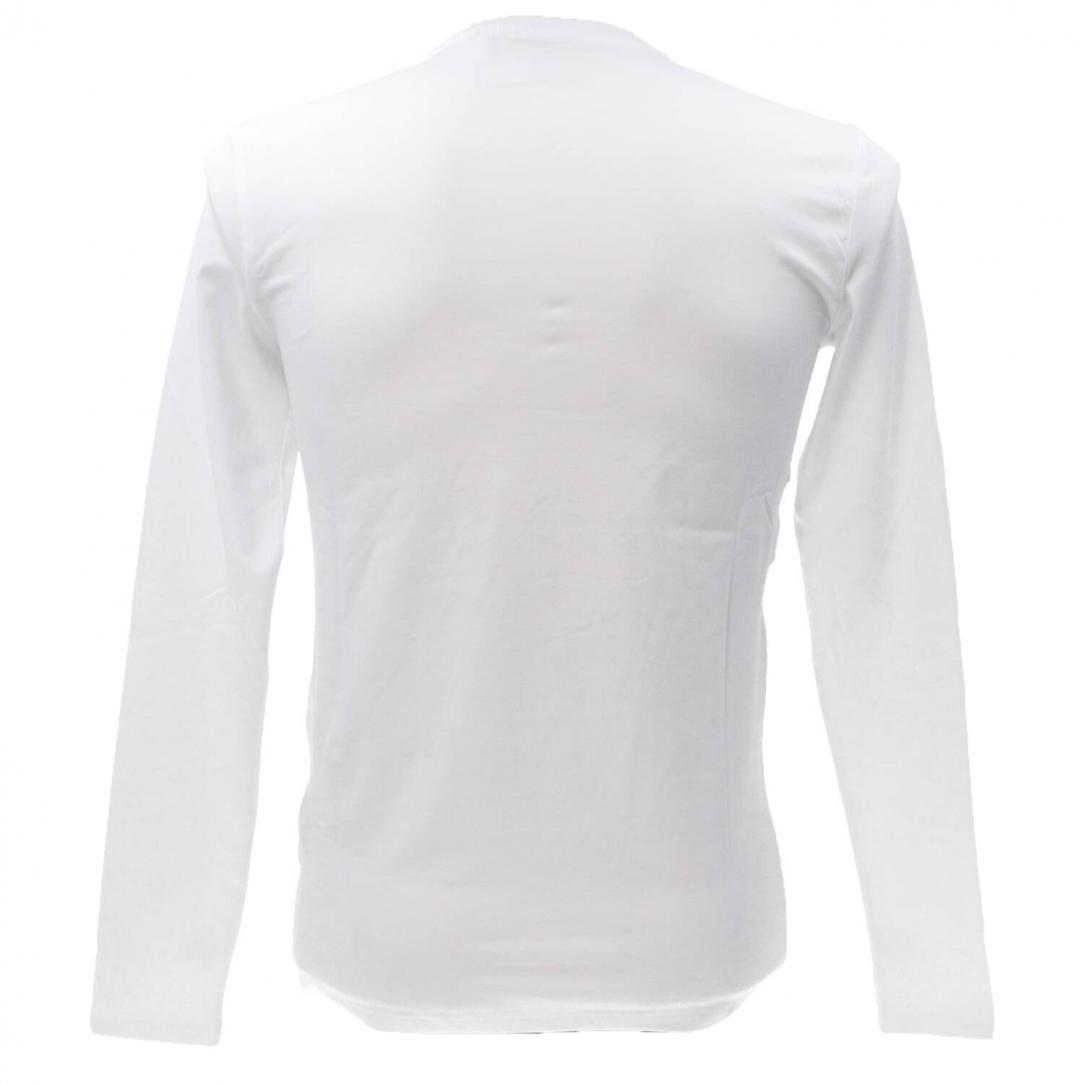 CORE TEE LONG Bianco 3