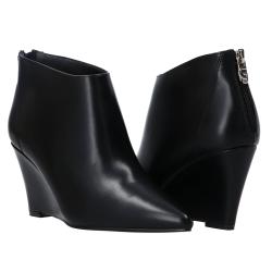 Stivaletti e Stivali Zeppa GV13 Nero ecopelle