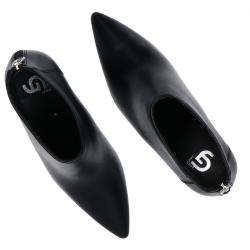 Stivaletti e Stivali Zeppa GV13 Nero ecopelle