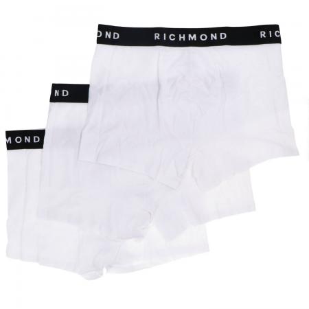 Intimo Uomo TRIPACK TRUNKS Bianco Nero