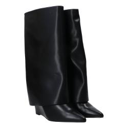 Stivaletti e Stivali Ecopelle GV16 Nero