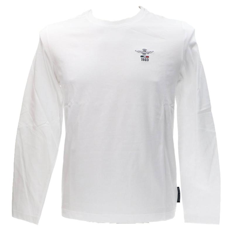 Aeronautica Militare T-shirt T-shirt T-SHIRT ML 2305 Bianco