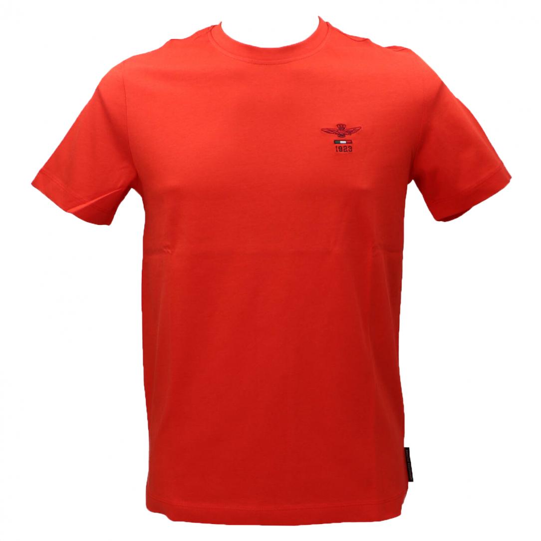 T-SHIRT MC 2301 Rosso Corallo 1