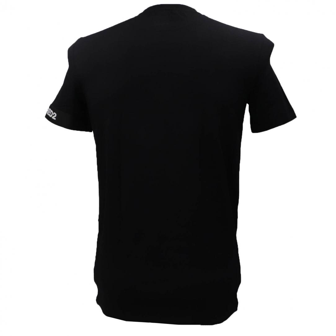 D9M3S546 T-SHIRT Nero 3