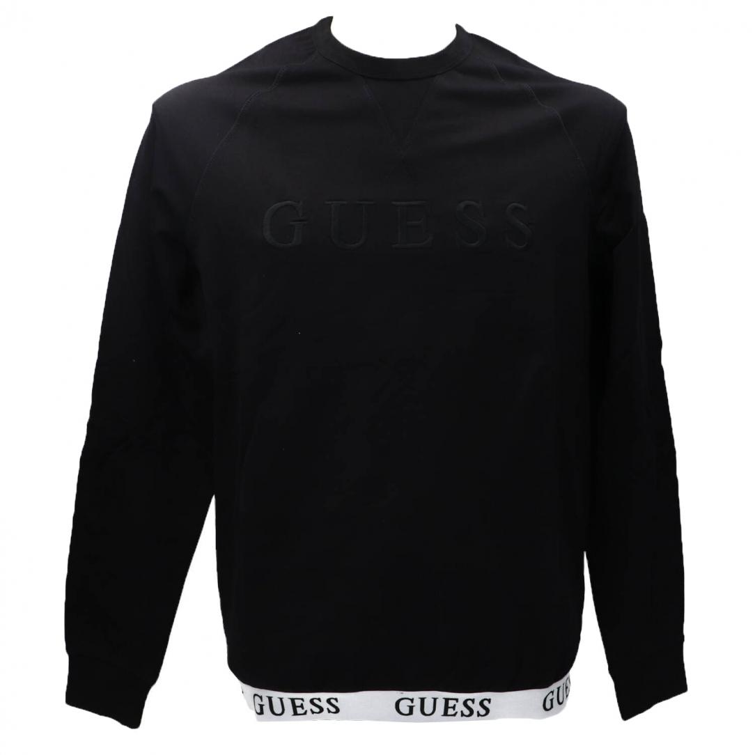 GUESS ROUND NECK Nero 1