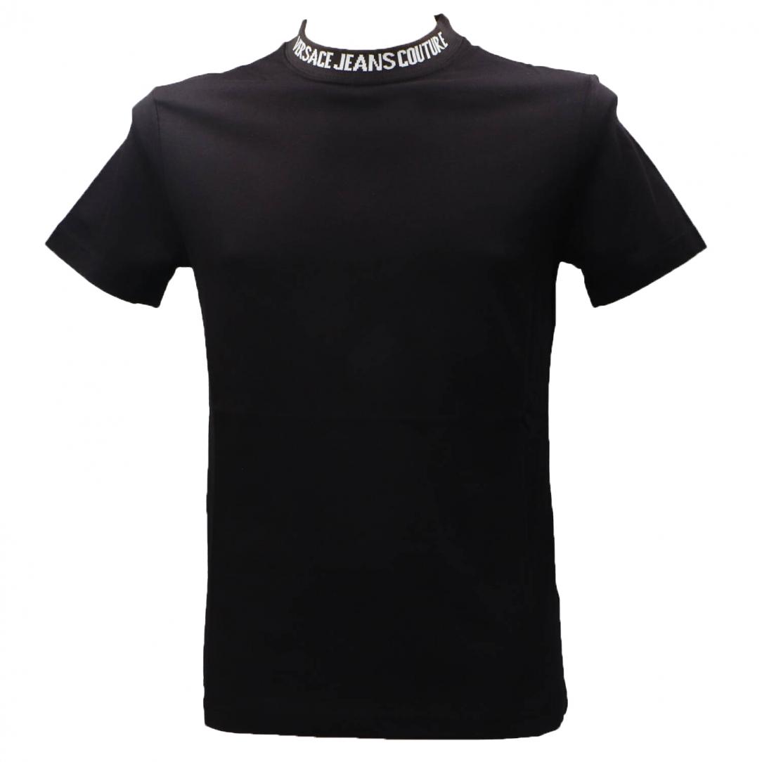 RIB LOGO T-SHIRT Nero 1