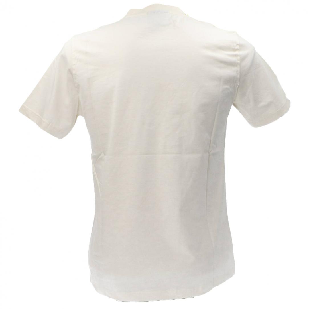 24IDS54521 T-SHIRT Bianco Panna 3