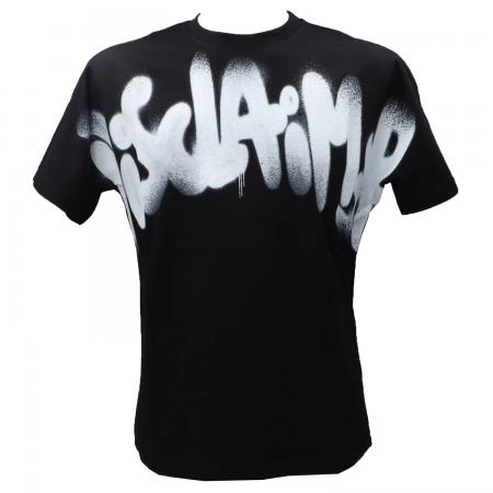 T Shirt Uomo 24IDS54616 GRAFFITI Nero