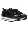 Sneakers Ecoleather tessuto PPJ859 Nero
