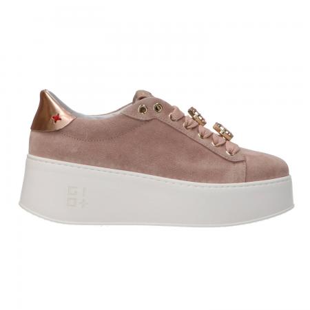 Sneakers Donna Platform jewels rosa Rosa...