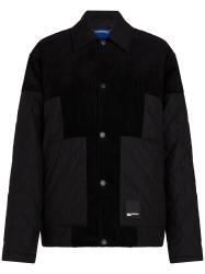 Karl Lagerfeld Giubbotti Giubbotti CORD MIX COACH JACKET 246D1404 Nero
