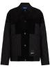 Karl Lagerfeld Giubbotti Giubbotti CORD MIX COACH JACKET 246D1404 Nero - Foto 1