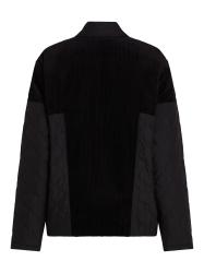 Giubbotti CORD MIX COACH JACKET 246D1404 Nero